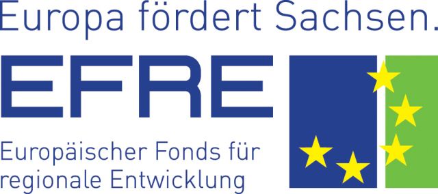 Logo Europa fördert Sachsen